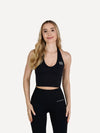 Top halter ELEVATE czarny