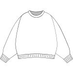 Ikona krój oversize