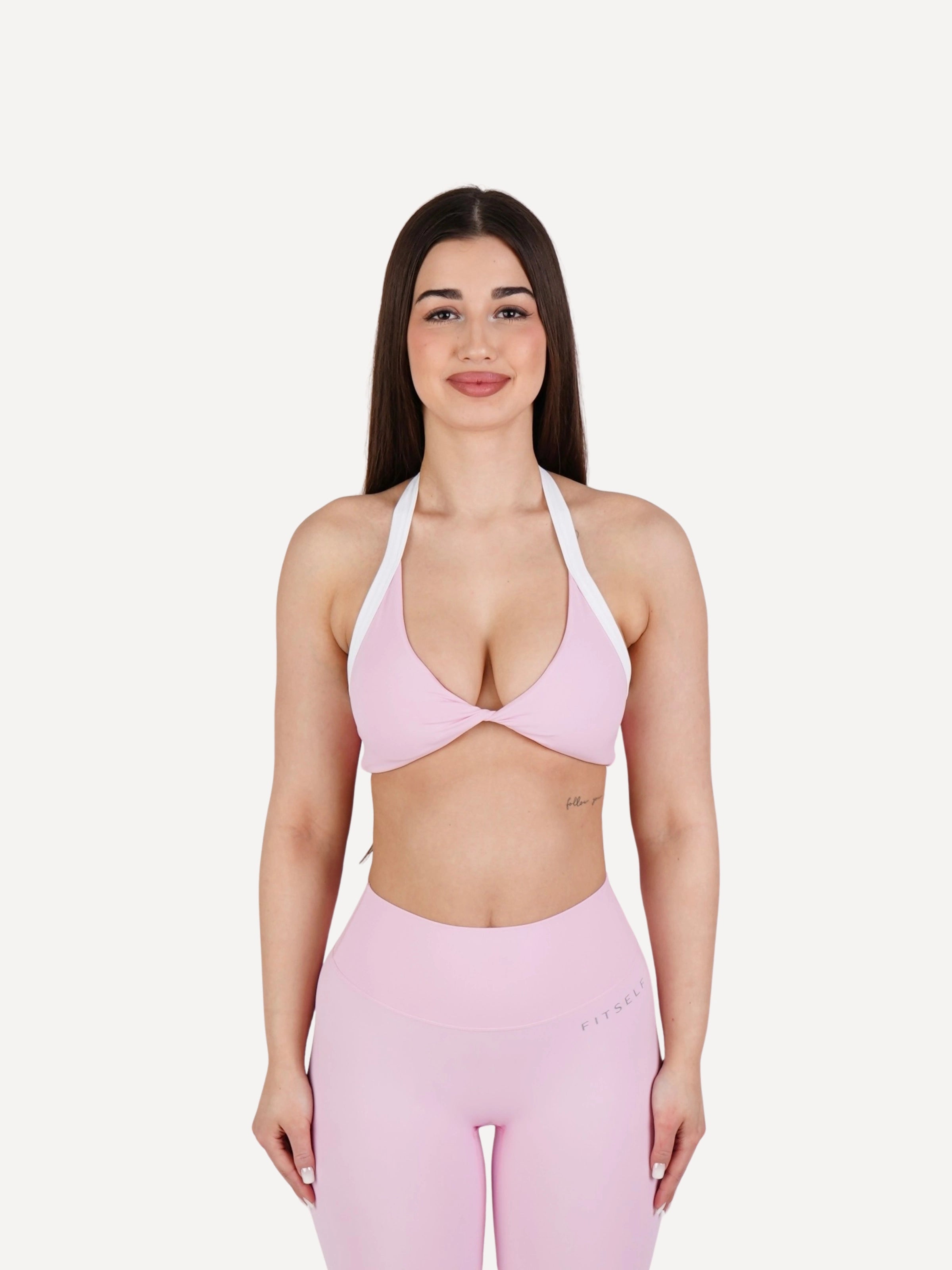 Biustonosz sportowy MUSE pink blossom