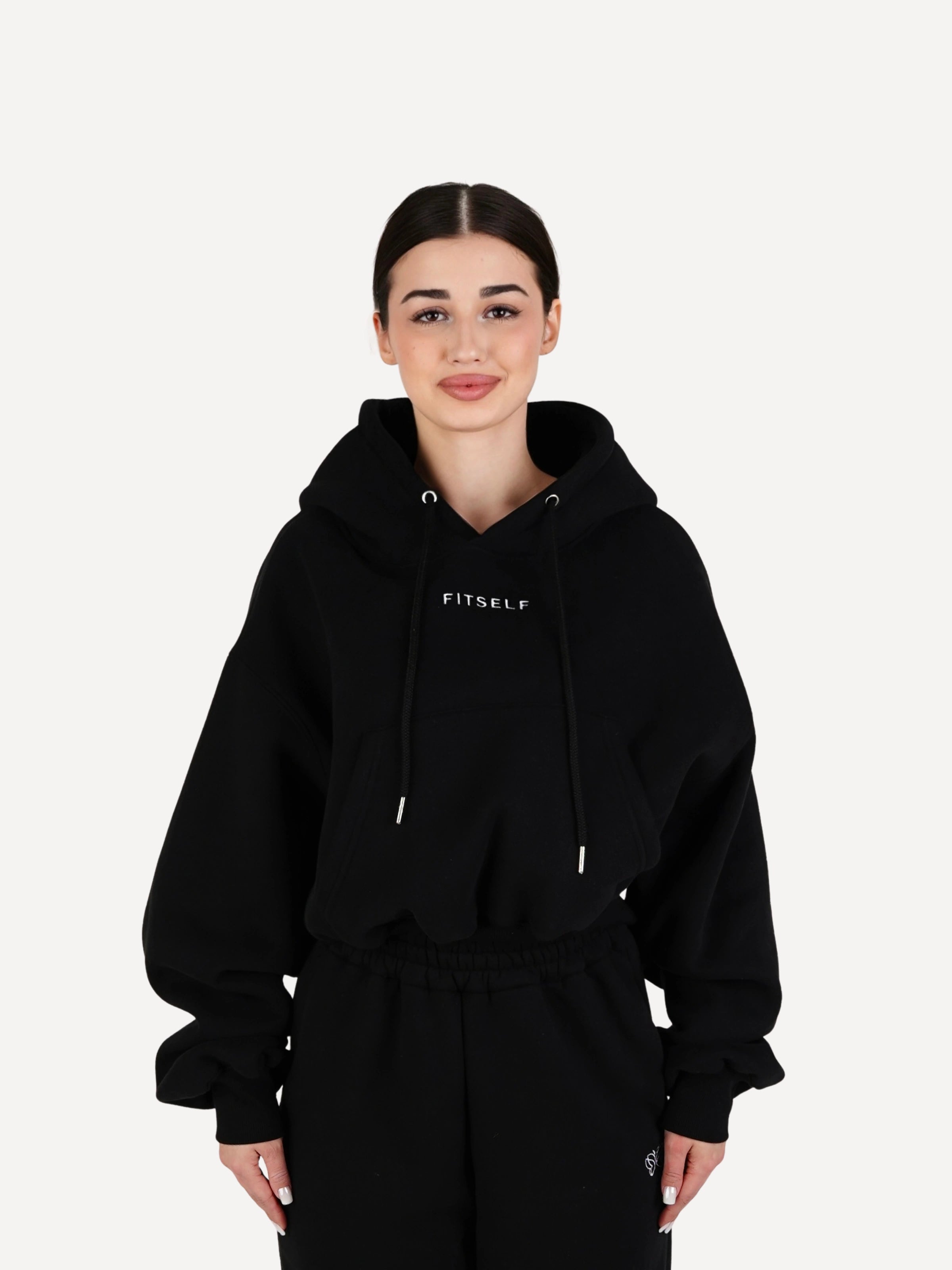 Bluza dresowa CLOUD czarna