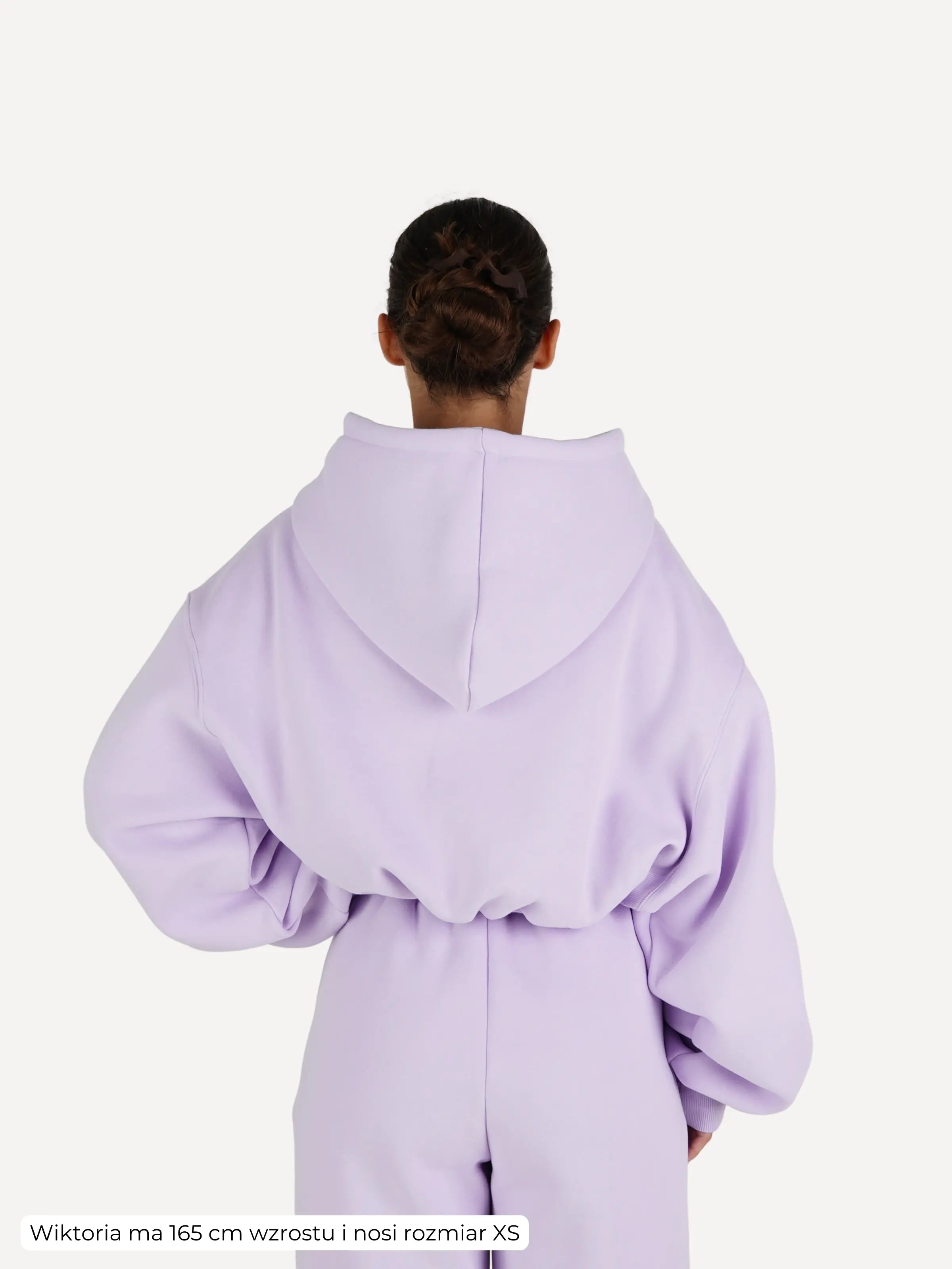 Bluza dresowa CLOUD lawendowa