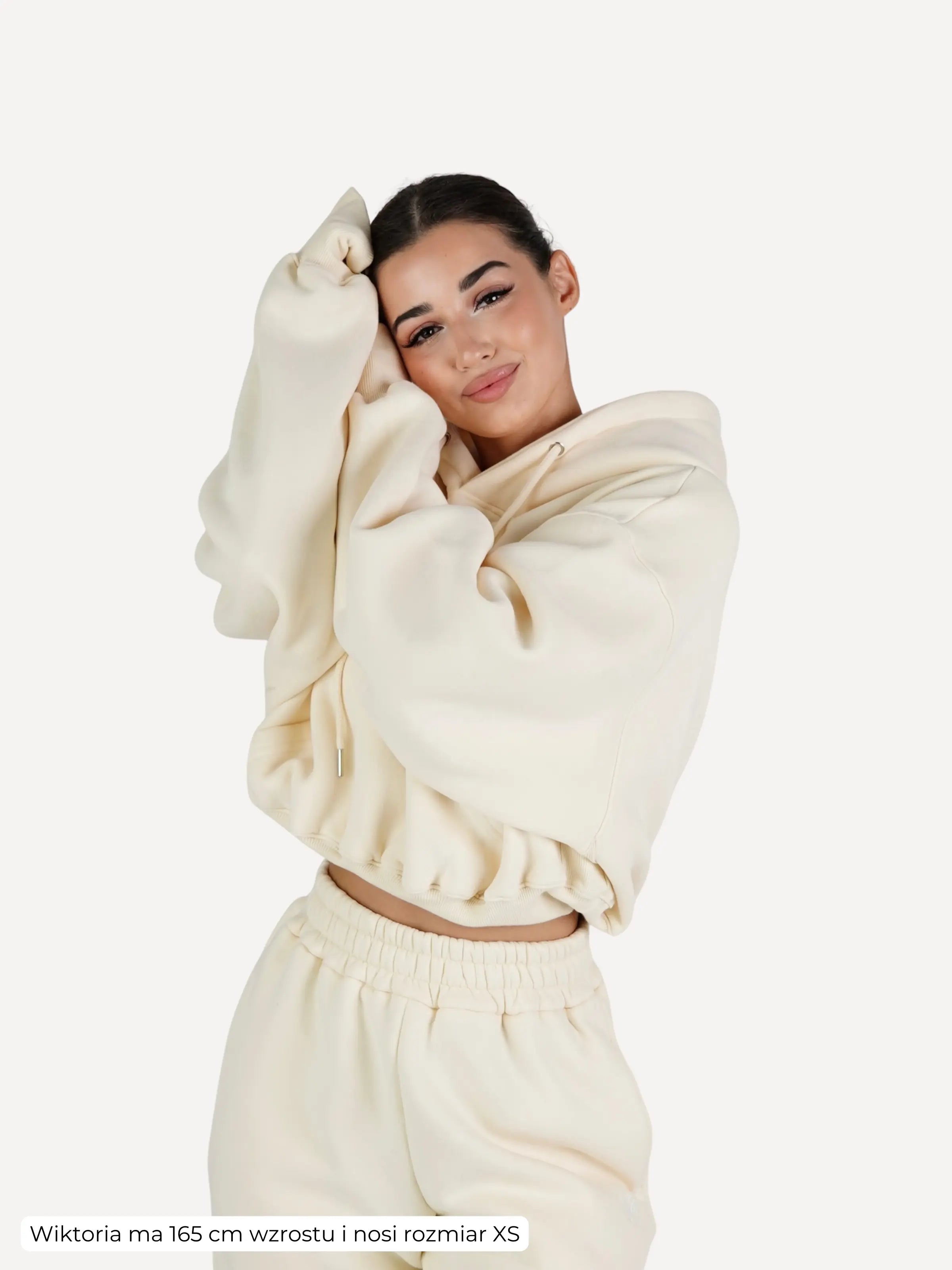 Bluza dresowa CLOUD maślany żółty
