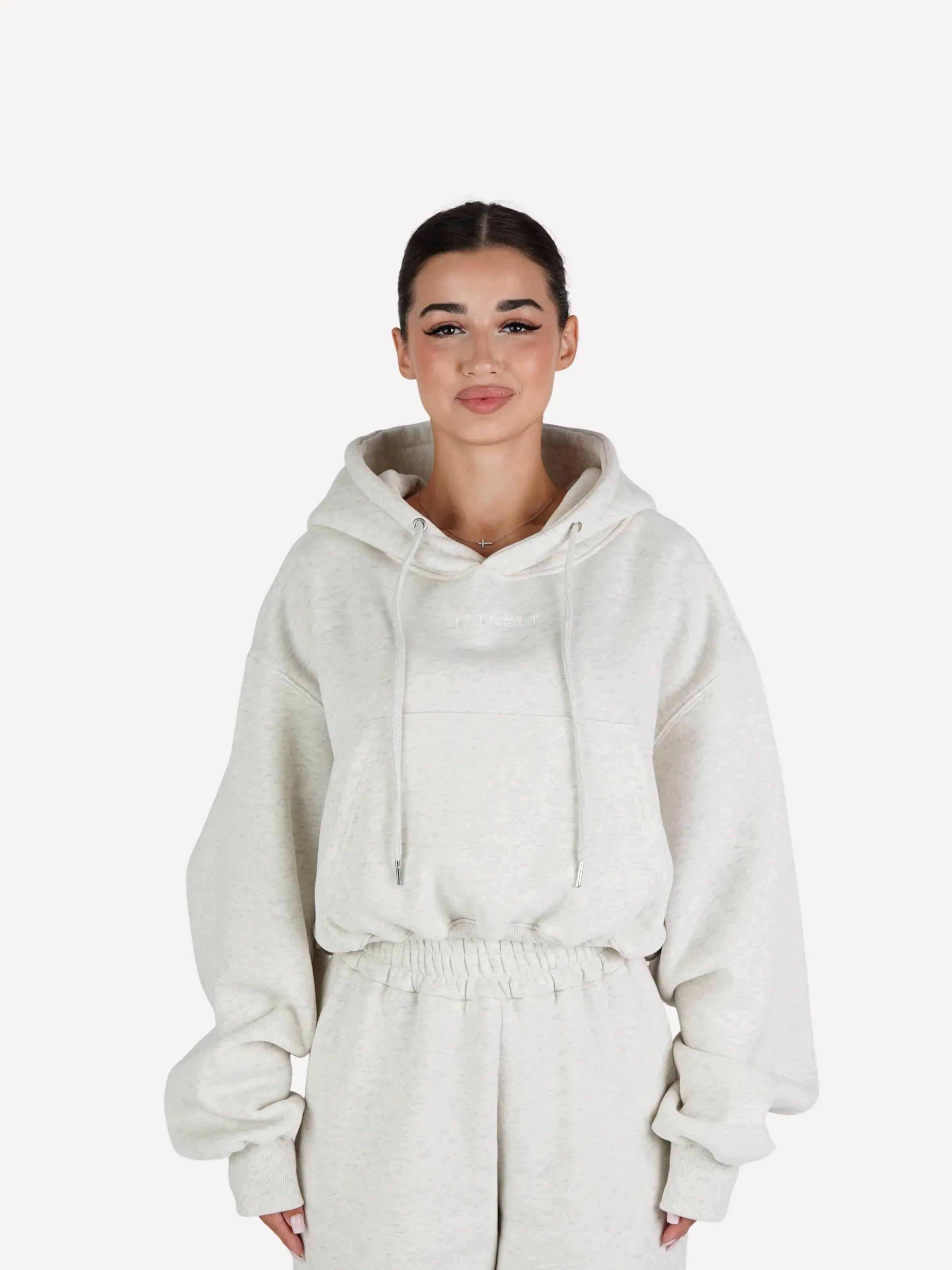 Bluza dresowa CLOUD szary melanż