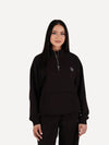 Bluza z półzamkiem REST espresso brown