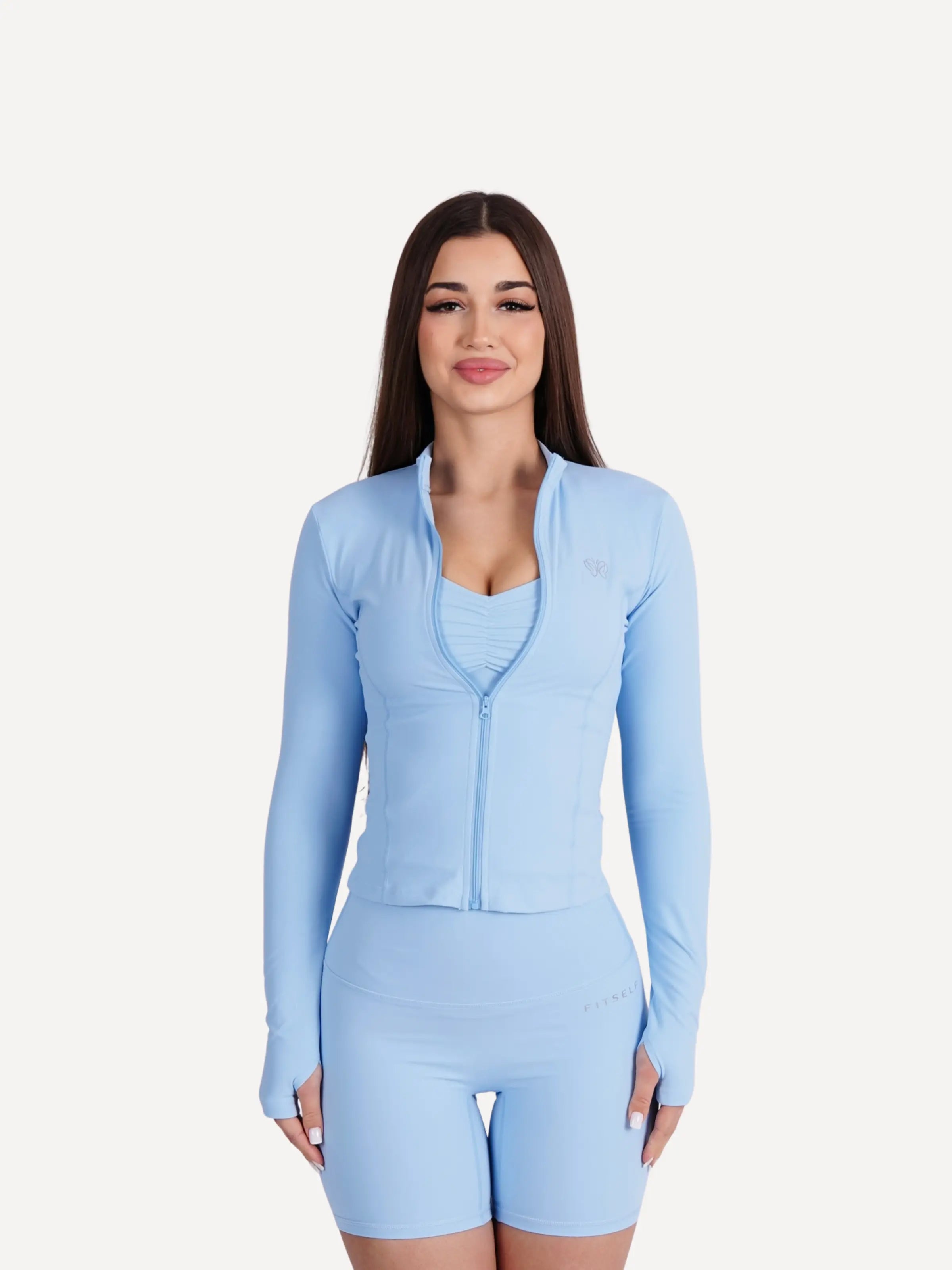 Bluza rozpinana ZEN baby blue