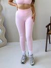 Legginsy bezszwowe ICONIC baby pink