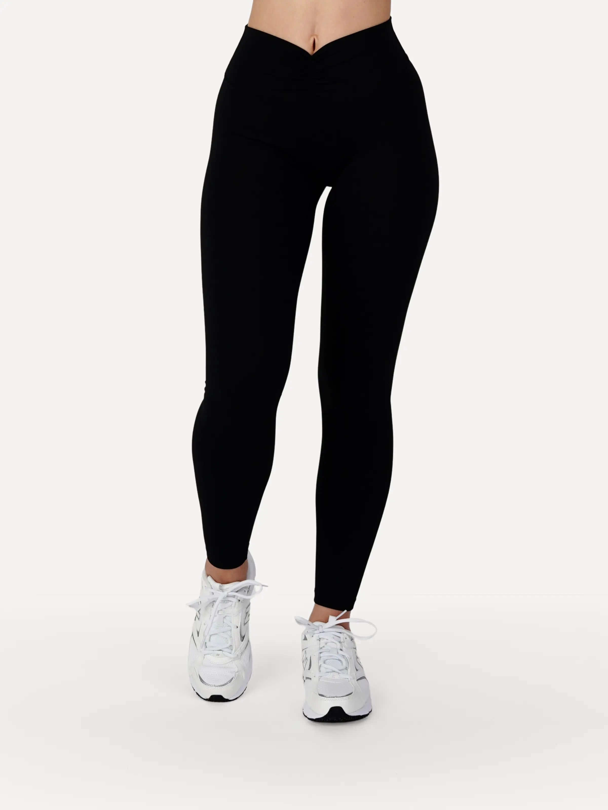 Legginsy sportowe COURT czarne
