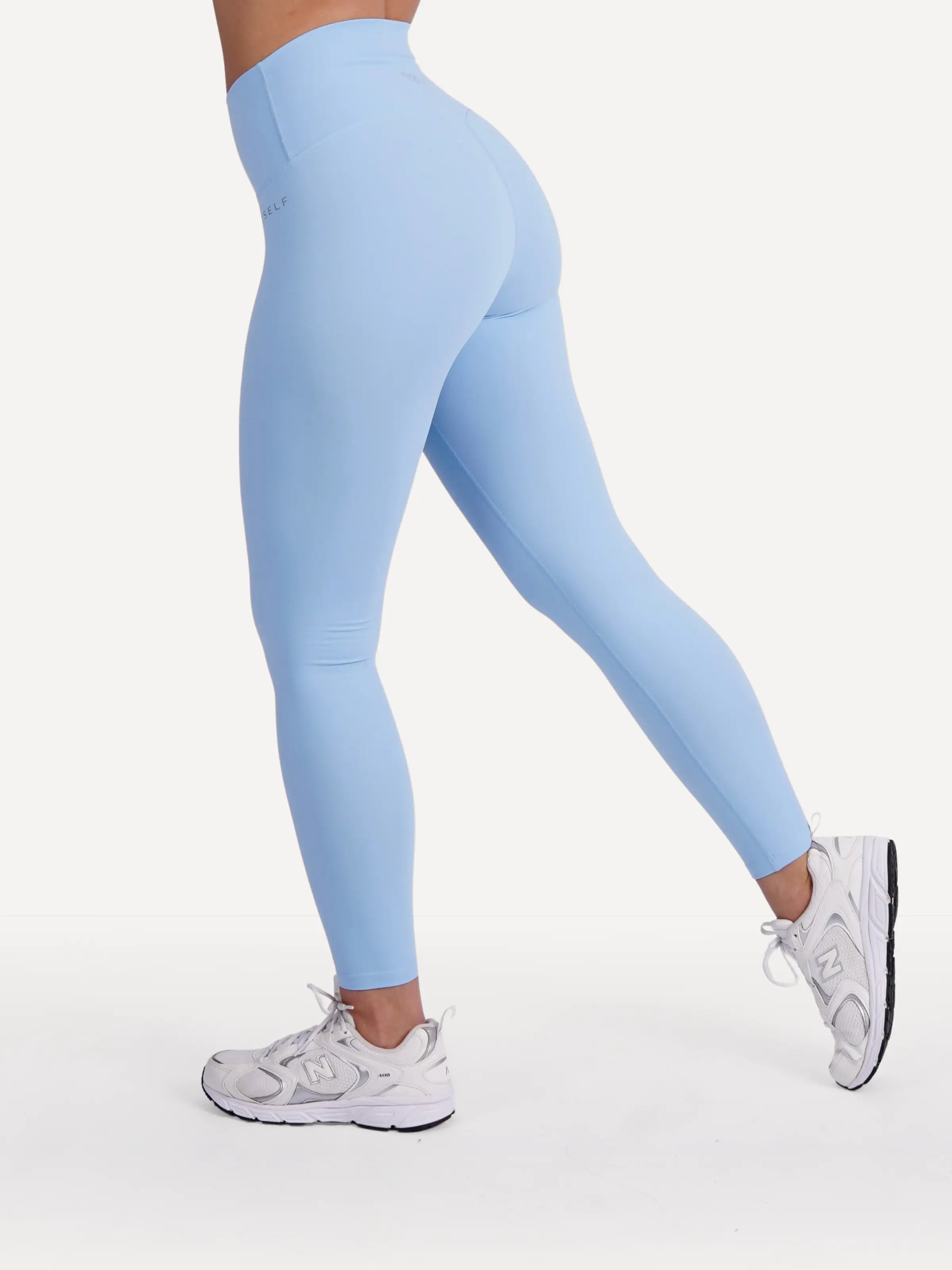 Legginsy sportowe ZEN baby blue