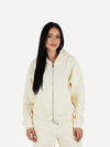 Rozpinana bluza dresowa REST butter yellow