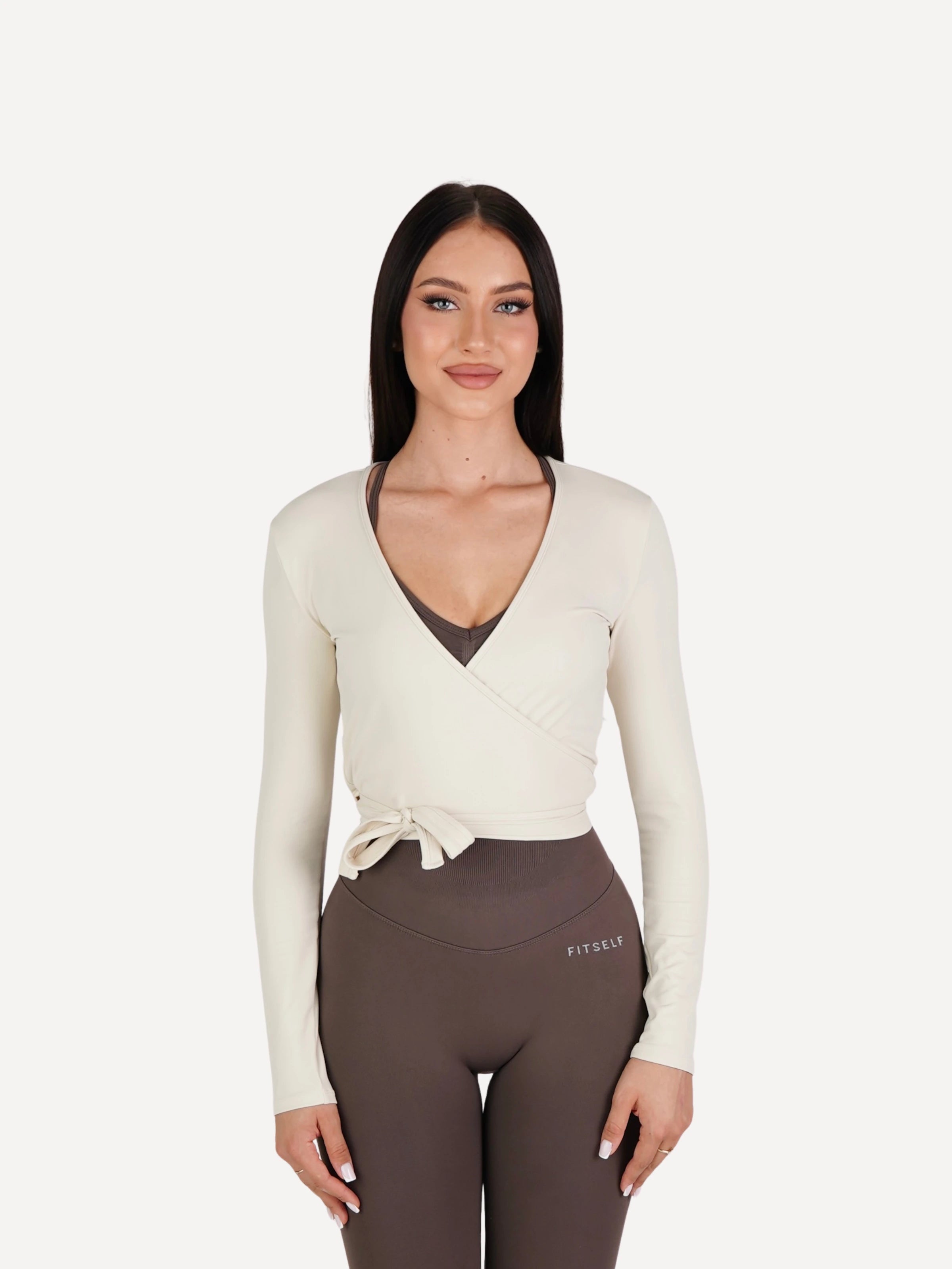 Top wiązany PILATES ERA cream