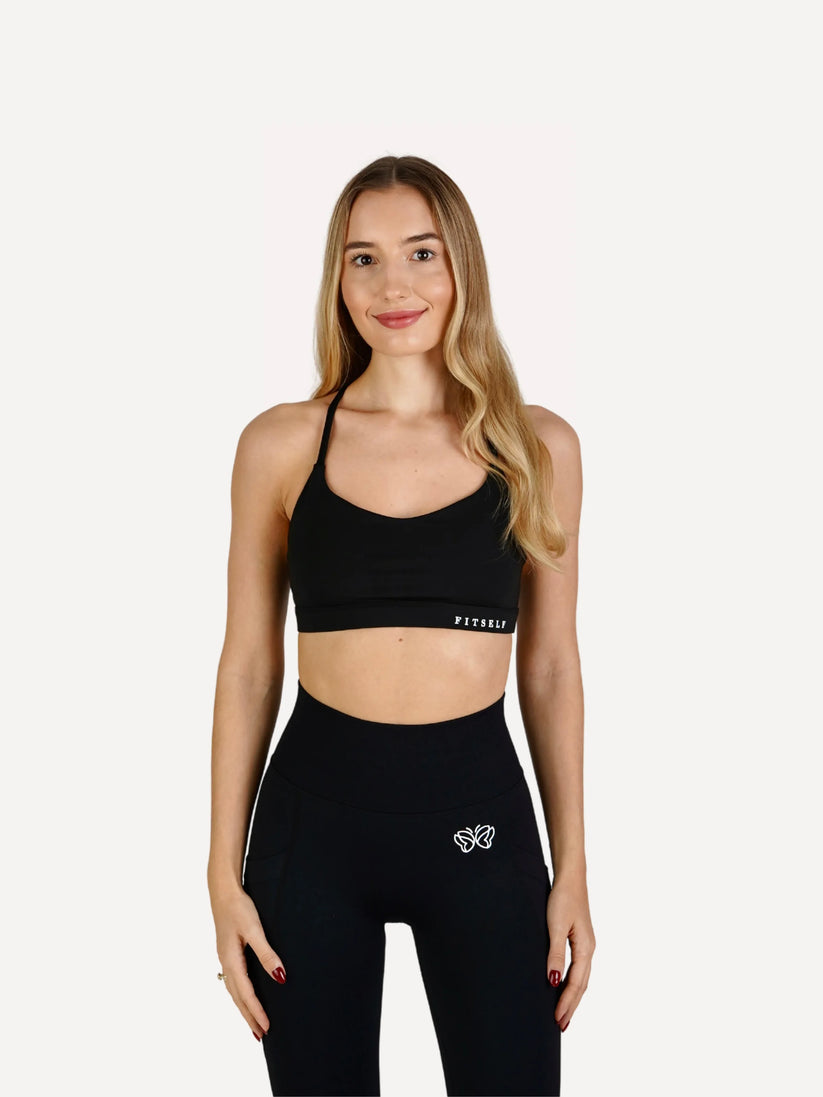 Top sportowy LUXE czarny
