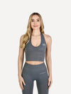 Top halter ELEVATE szary