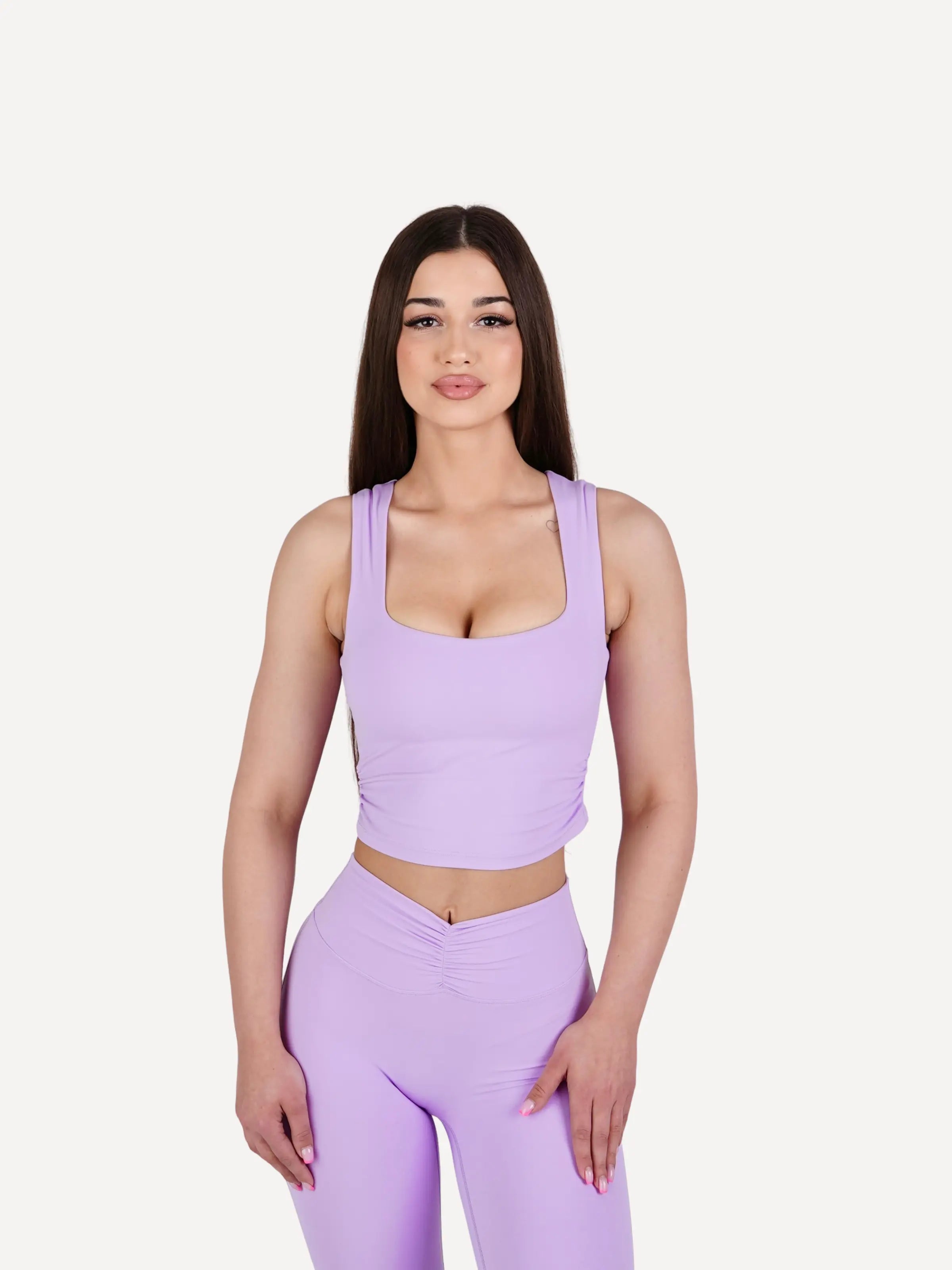 Top sportowy COURT lawendowy