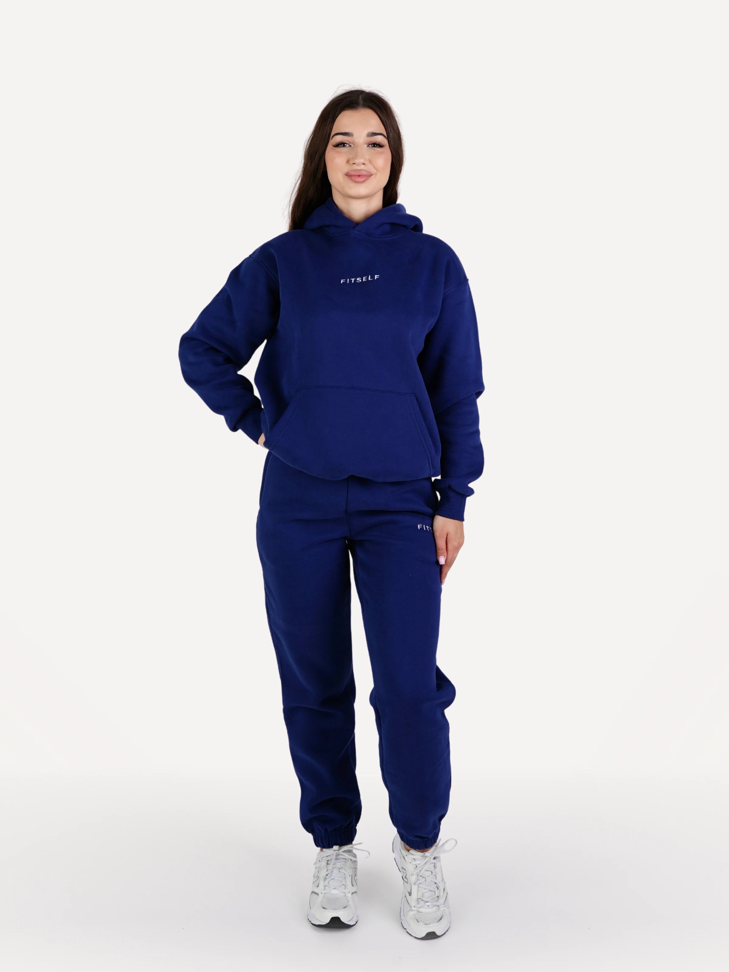 Zestaw bluza + spodnie dresowe EVERYDAY granatowe