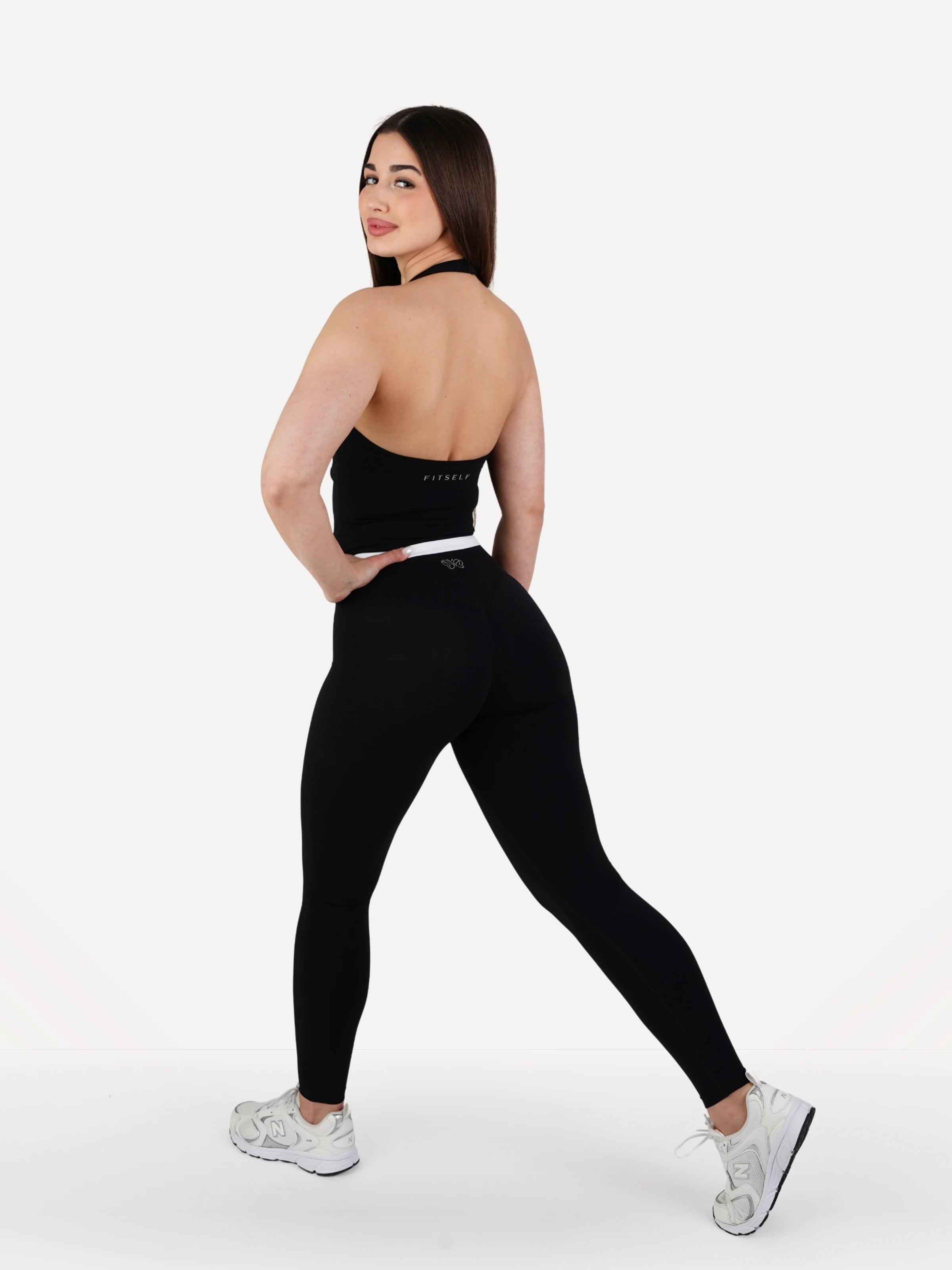 Zestaw legginsy + top MUSE black