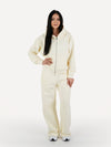 Zestaw rozpinana bluza + spodnie dresowe REST butter yellow