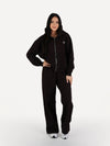 Zestaw rozpinana bluza + spodnie dresowe REST espresso brown