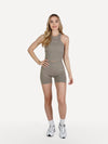 Zestaw spodenki + top boxer ELEVATE taupe