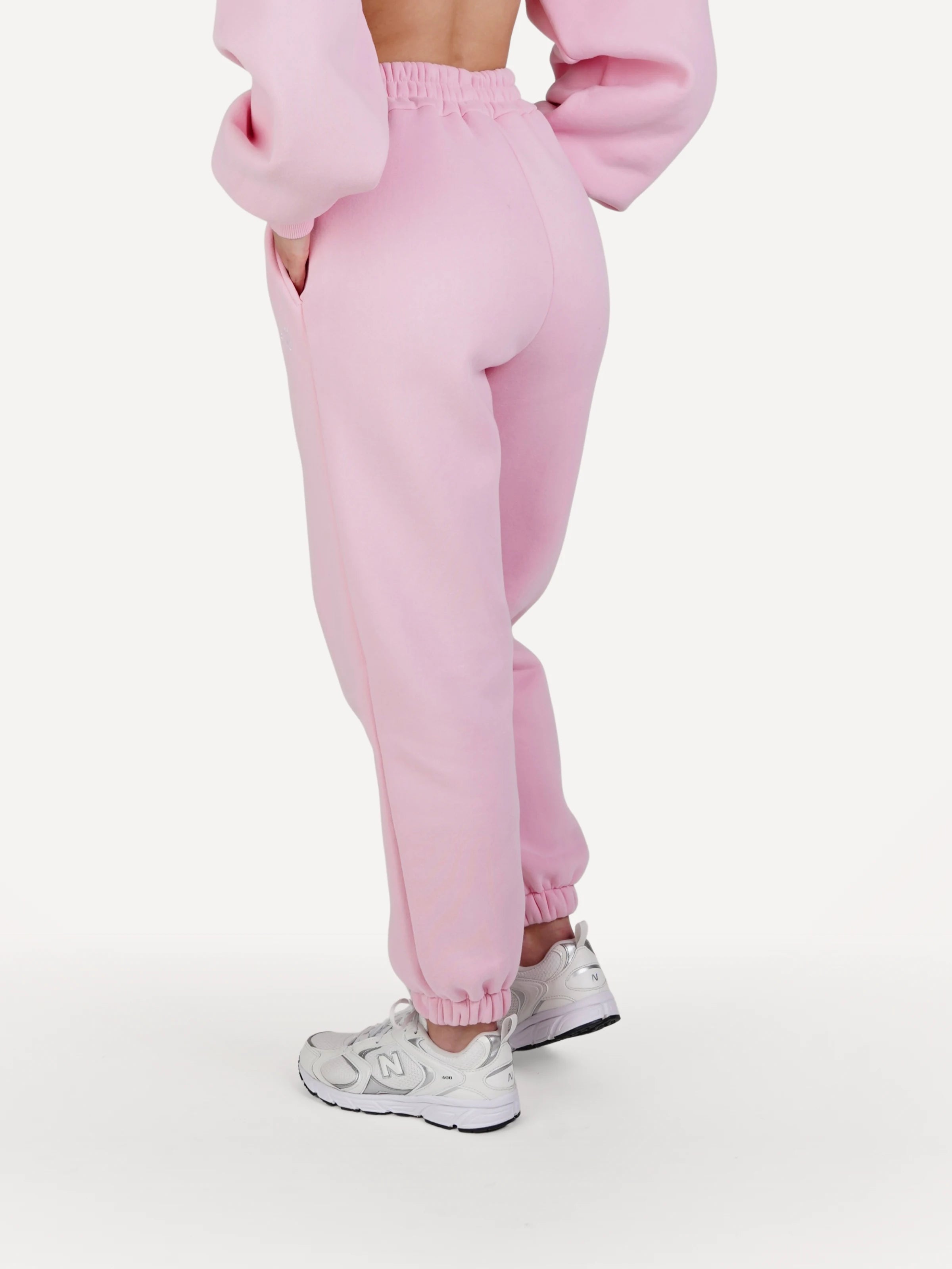 Spodnie dresowe CLOUD baby pink