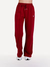 Spodnie dresowe COMFY burgundowe